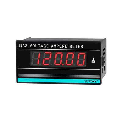 Medida de la energía eléctrica DA8 instrumento el probador 0.3%FS del amperio de voltio del metro del panel de Digitaces