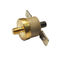 Termóstato de cobre del reset manual del caso T23 KSD301 del PPS de la cabeza para el aparato electrodoméstico