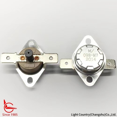 KSD301 Interruptor de protección térmica, reinicio manual, utilizado para fumigador de medicina china