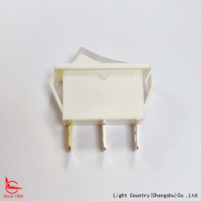 Factory High Quality Rocker Switch con luz LED blanca, R4, 33x15mm, encendido y apagado, 20A 125V